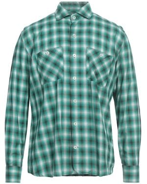 Brooksfield Shirt Cotton - Green