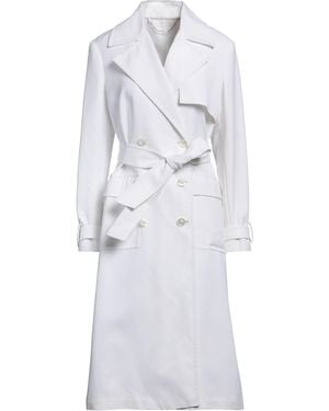 Kiton Overcoat & Trench Coat - White