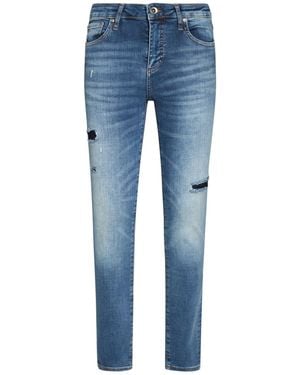 ARMANI EXCHANGE Jeans Cotton, Polyester, Elastane - Blue