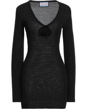 ELEONORA GOTTARDI Mini Dress Cotton, Recycled Polyester - Black