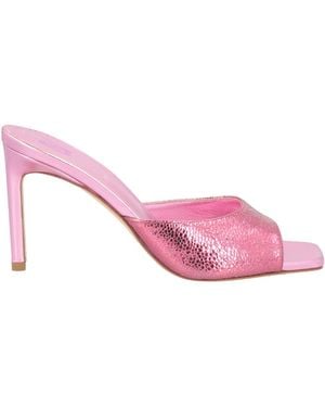Bettina Vermillon Sandals Leather - Pink