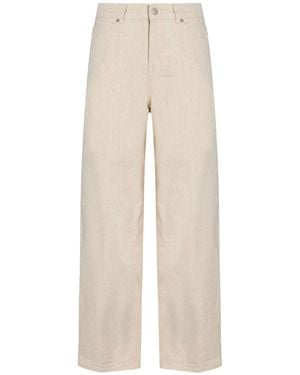 SELECTED Ivory Jeans Organic Cotton, Hemp - Natural