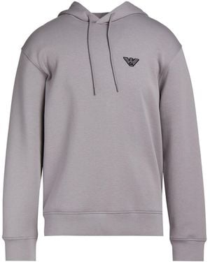 Emporio Armani Sweatshirt Cotton, Polyester, Elastane - Grey