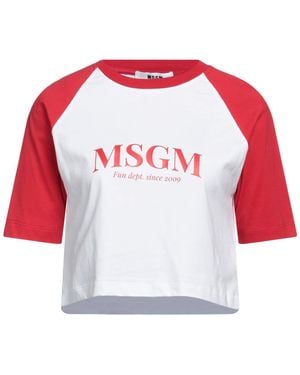 MSGM T-shirt - Red