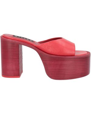 Simon Miller Sandals Goat Skin - Red
