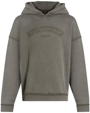 Alpha Industries Military Sweatshirt Cotton, Polyester - Grey