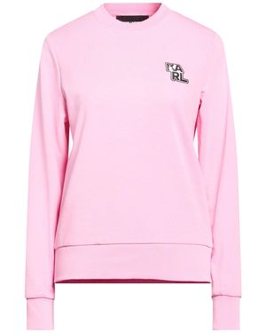 KARL LAGERFELD Sweatshirt - Pink