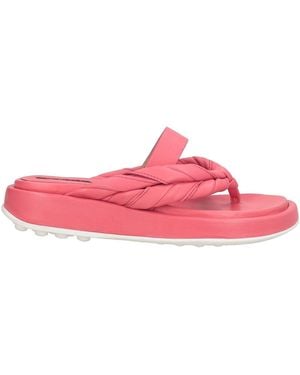 Malloni Thong Sandal Leather - Pink