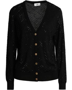 Elisabetta Franchi Strickjacke - Schwarz