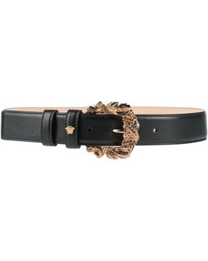 Versace Belt Calfskin - Black