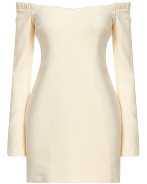 KHAITE Mini Dress - Natural