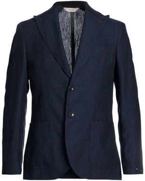 Paoloni Blazer Linen - Blue