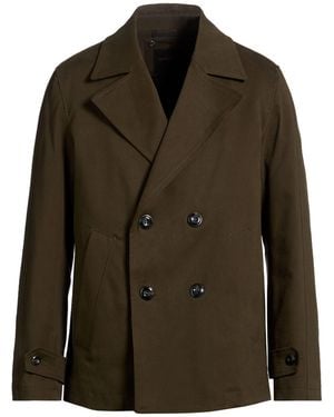 Officina 36 Coat Cotton, Elastane - Green