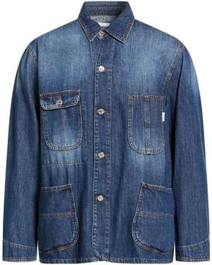 Grifoni Denim Outerwear Cotton - Blue