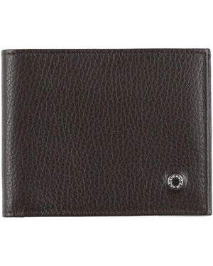 Orciani Dark Wallet Leather - Black