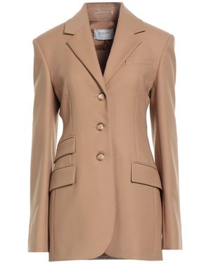 Sportmax Blazer Virgin Wool, Elastane - Natural