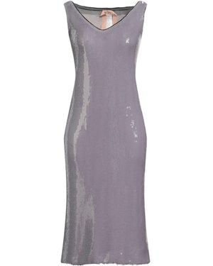 N°21 Midi Dress - Purple