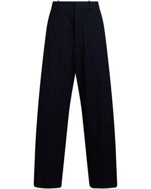 Acne Studios Pants Viscose, Elastane, Polyester - Blue