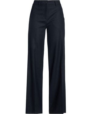 Bruno Manetti Pants Wool, Polyester, Elastane - Blue