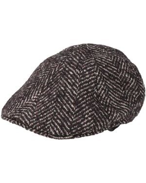Tagliatore Dark Hat Wool, Acrylic, Polyester, Polyamide - Gray