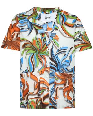 Silvian Heach Shirt Cotton - Blue