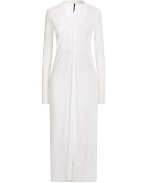 Pierantonio Gaspari Ivory Cardigan Polyamide, Elastane - White