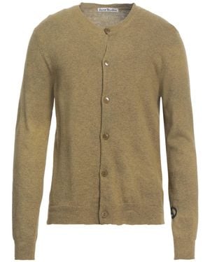 Acne Studios Military Cardigan Cotton, Wool, Nylon - Green