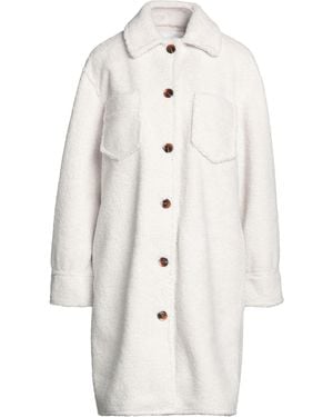 Samsøe & Samsøe Shearling & Teddy - White