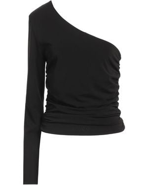 FEDERICA TOSI Top Acetate, Polyamide, Elastane - Black