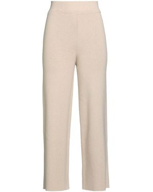 Alpha Studio Camel Trousers Wool, Viscose, Polyamide, Cashmere - Natural