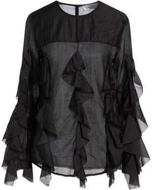 Souvenir Clubbing Top Lyocell, Polyester - Black