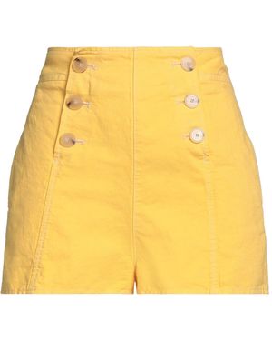 forte_forte Shorts & Bermuda Shorts - Yellow