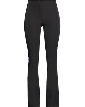 Cristinaeffe Pants Polyester, Elastane - Black