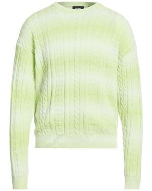 Gcds Light Sweater Cotton, Polyamide, Elastane - Green