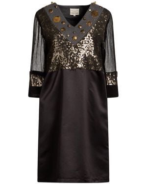 ALESSIA SANTI Mini Dress Polyamide, Viscose - Black