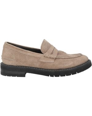 Moma Loafers Leather - Gray