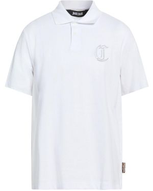 Just Cavalli Polo Shirts - White