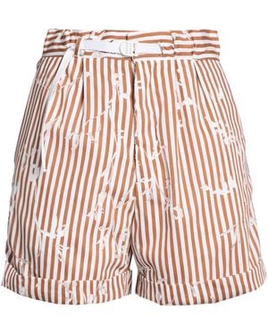 White Sand Shorts & Bermuda Shorts Cotton, Polyamide - Red