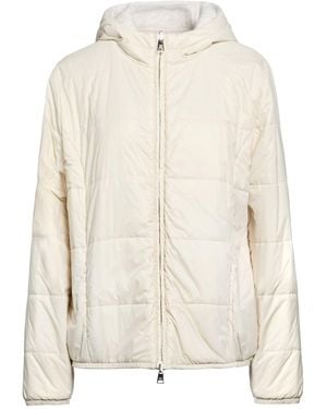 Panicale Ivory Puffer Polyamide, Alpaca Wool, Superkid Mohair, Polyester - White