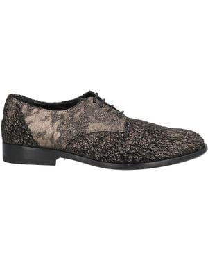 Ink Lace-Up Shoes Shearling - Gray
