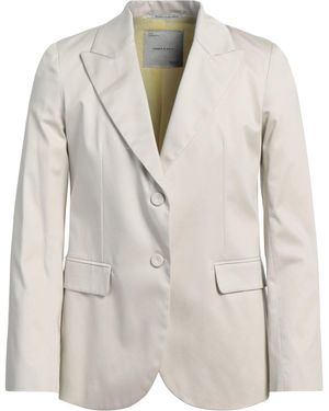 EMMA & GAIA Blazer Cotton, Elastane - Natural