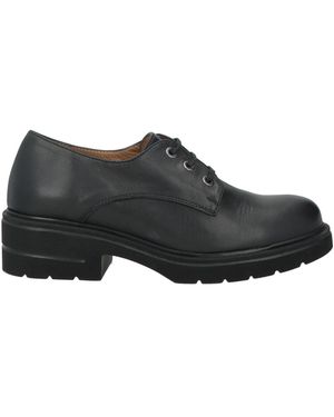 Melluso Lace-Up Shoes Leather - Black