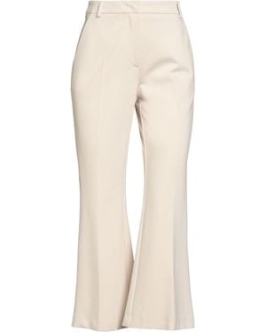 THE ABITO Milano Pants Viscose, Polyamide, Elastane - Natural