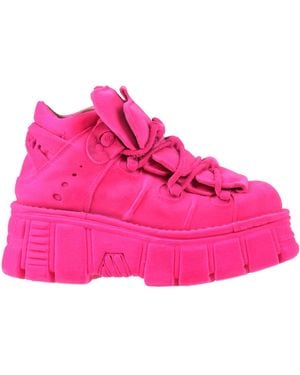 New Rock Ankle Boots - Pink