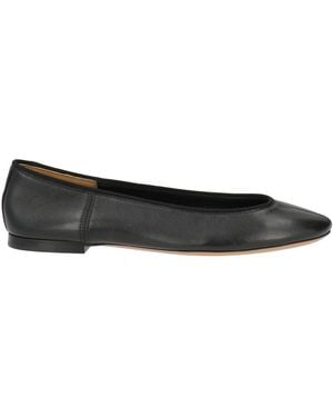 Phoebe Philo Ballet Flats Lambskin - Black
