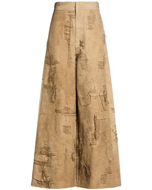 Uma Wang Pants Cotton, Linen - Natural