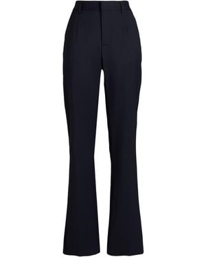 Alessandra Rich Midnight Pants Virgin Wool, Elastane - Blue