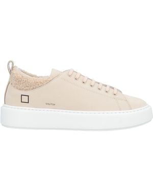 Date Trainers Leather, Textile Fibres - Natural