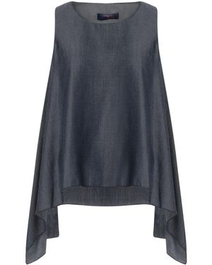 Trussardi Slate Top Lyocell - Blue