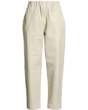 Tela Light Pants Leather - Natural
